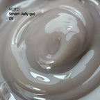 NAILSOFTHEDAY Smart Jelly gel 05: gel constructor para uñas de color marrón claro, 15 g