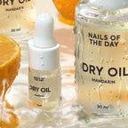 NAILSOFTHEDAY Dry Oil Mandarin — aceite seco para cutículas, 3 ml