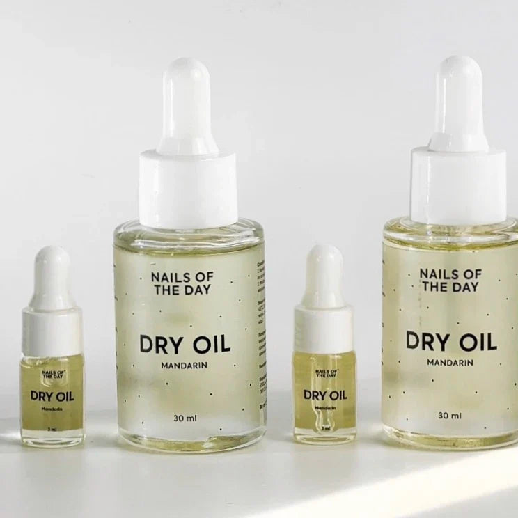 NAILSOFTHEDAY Dry Oil Mandarin — aceite seco para cutículas, 3 ml