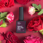 NAILSOFTHEDAY Let's Special Jolie — esmalte semipermanente de uñas marsala que cubre una capa, 10 ml