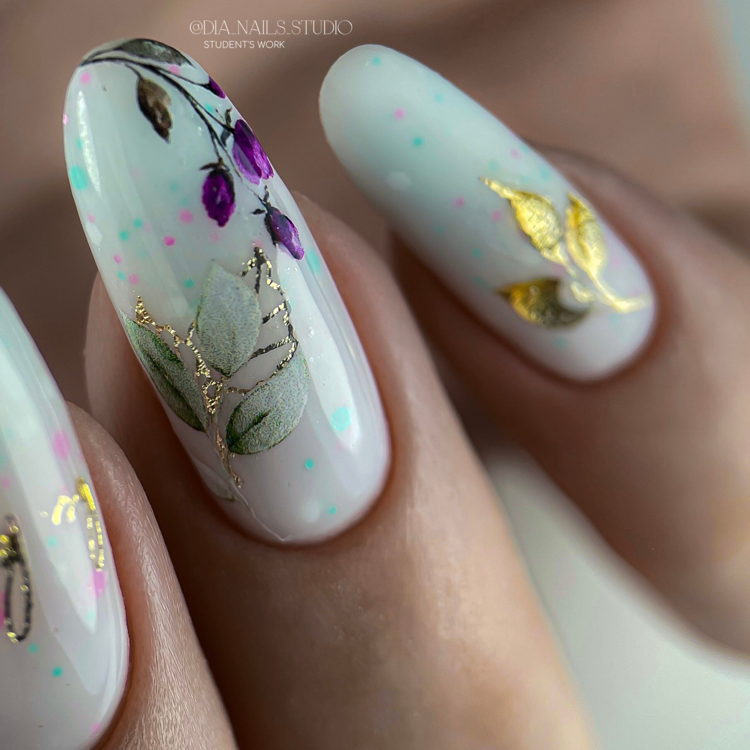 NAILSOFTHEDAY Potal base 28 - base de leche con purpurina neón, 10 ml