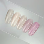 NAILSOFTHEDAY Cover Base 46 Light Pigment – base para uñas rosa empolvado semitransparente con pigmentación ligera, 10 ml