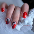 NAILSOFTHEDAY Let's Special Red: esmalte semipermanente  rojo especial que se superpone en una capa, 10 ml