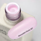 NAILSOFTHEDAY Gel Polish Floria — esmalte semipermanente rosa pastel con cobertura en una capa, 10 ml