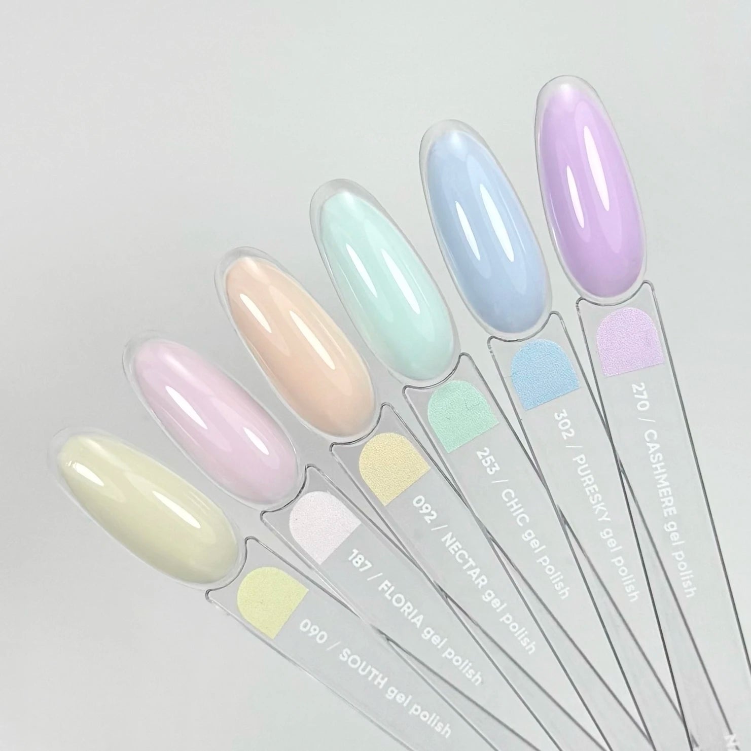 NAILSOFTHEDAY Gel Polish Chic — esmalte semipermanente turquesa pastel con cobertura en una capa, 10 ml