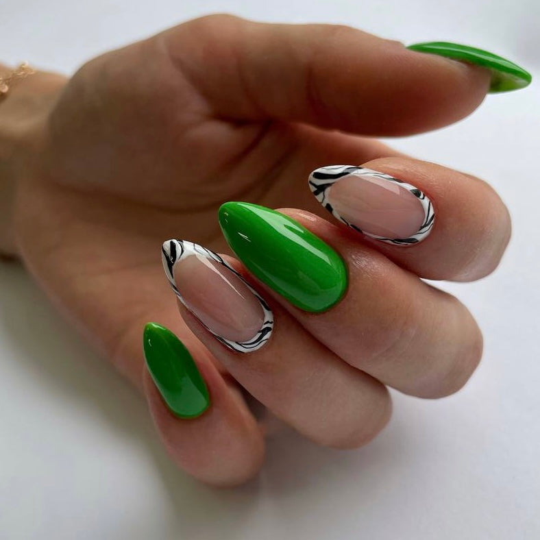 NAILSOFTHEDAY Let's Special Green: un esmalte semipermanente verde especial que se superpone en una capa, 10 ml