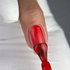 NAILSOFTHEDAY Color Top 06 — clásico rojo intenso sin capa pegajosa, 10 ml.