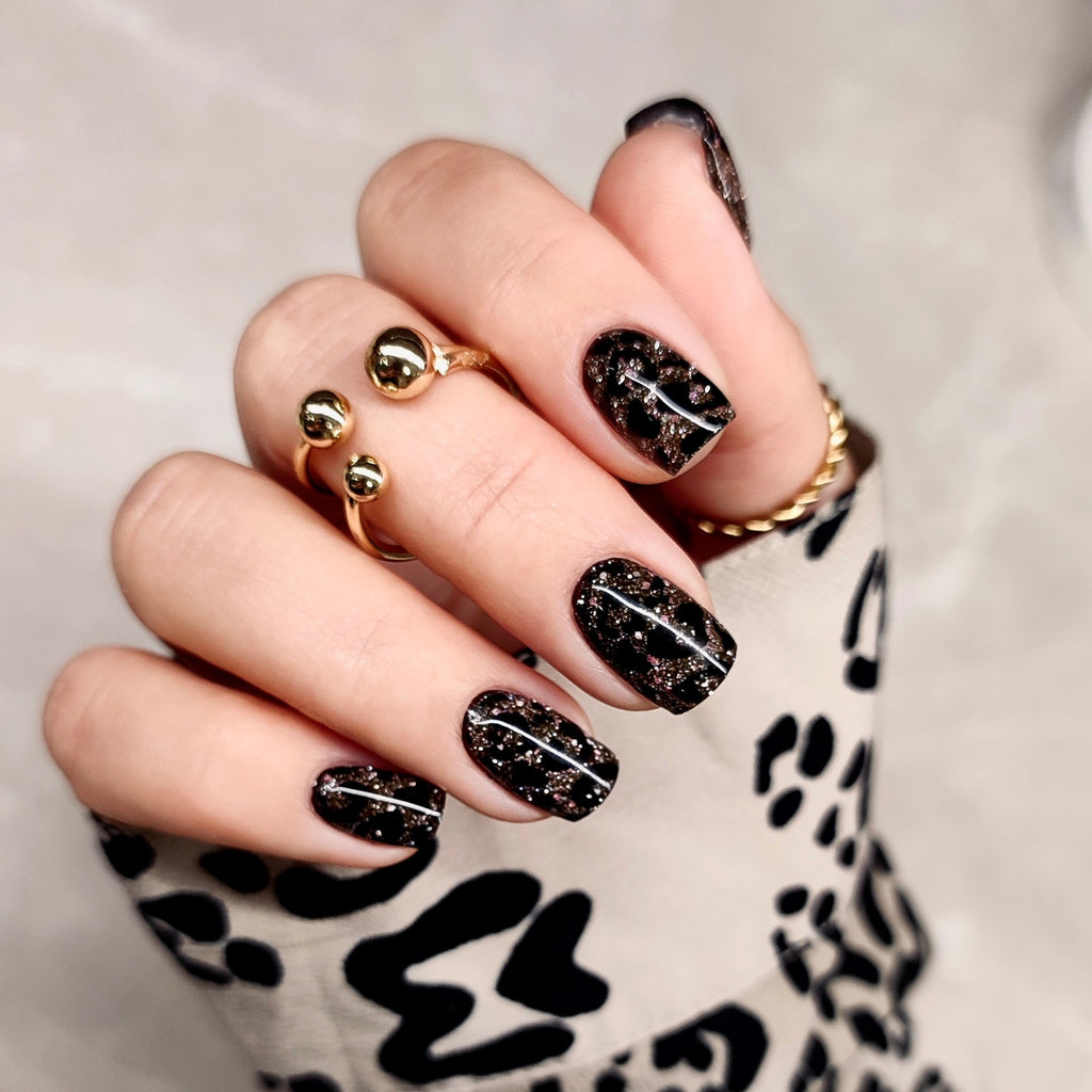 NAILSOFTHENIGHT Reflective base 08  - base reflectante de camuflaje con brillo (melocotón), 10 ml
