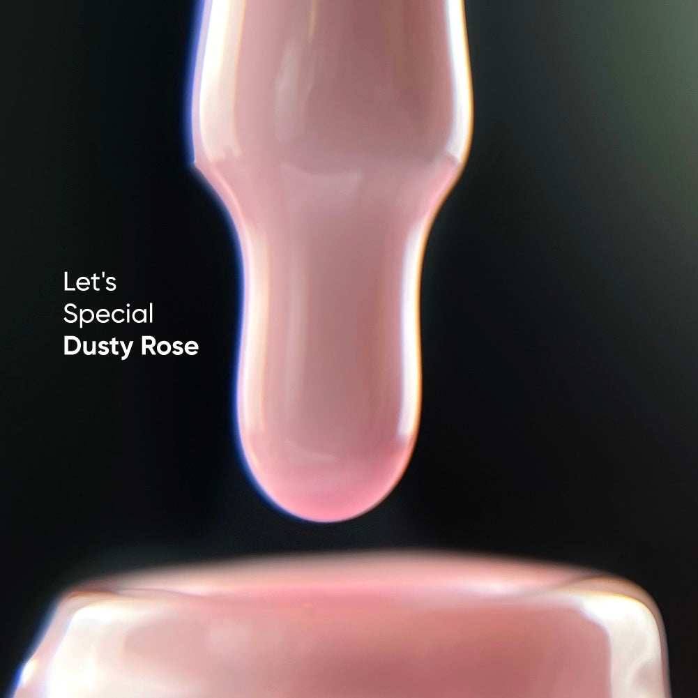 NAILSOFTHEDAY Let's Special Dusty Rose: esmalte semipermanente de uñas especial rosa polvoriento superpuesto en una capa, 10 ml