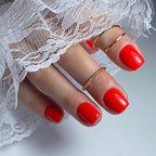 NAILSOFTHEDAY Let's Special Candy: un esmalte semipermanente coral saturado especial y brillante que se superpone en una capa, 10 ml