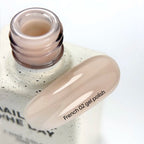 NAILSOFTHEDAY Gel Polish French 02 — esmalte semipermanente beige nude con nivel reducido de pigmentación, 10 ml