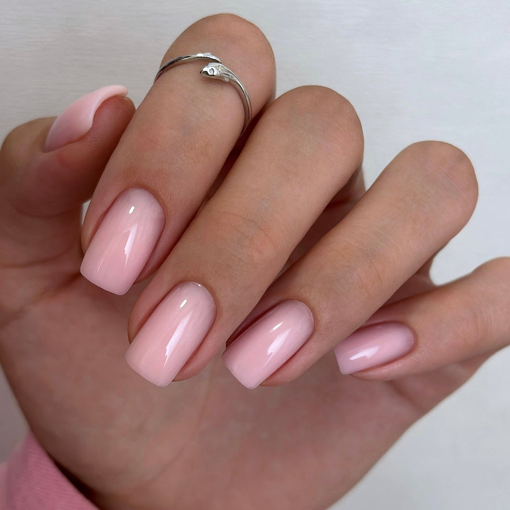 NAILSOFTHEDAY Bottle gel 02 – gel súper fuerte (rosa pálido), 10 ml