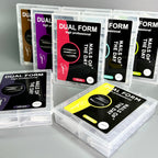 NAILSOFTHEDAY Dual Form Square (Type 7): forma superior tipo cuadrada para longitud de extensión media, adecuada para uñas que crecen hacia abajo, 120 piezas