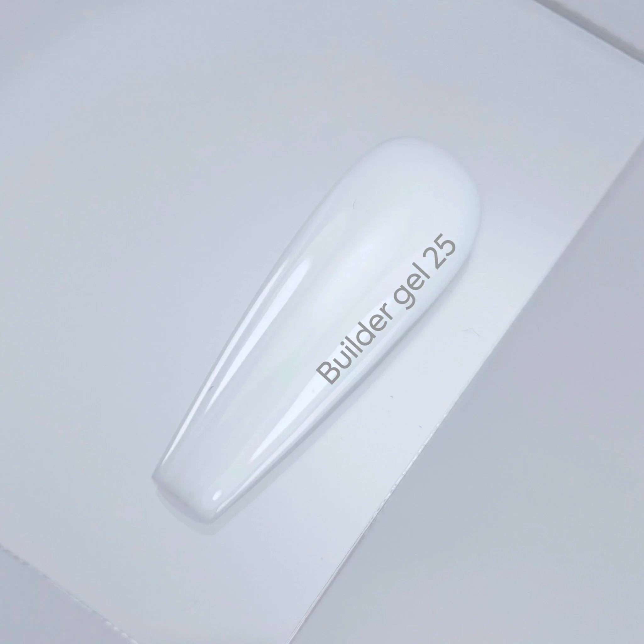 NAILSOFTHEDAY Builder Gel 25 — gel constructor blanco intenso para extensión de uñas, 15 ml.