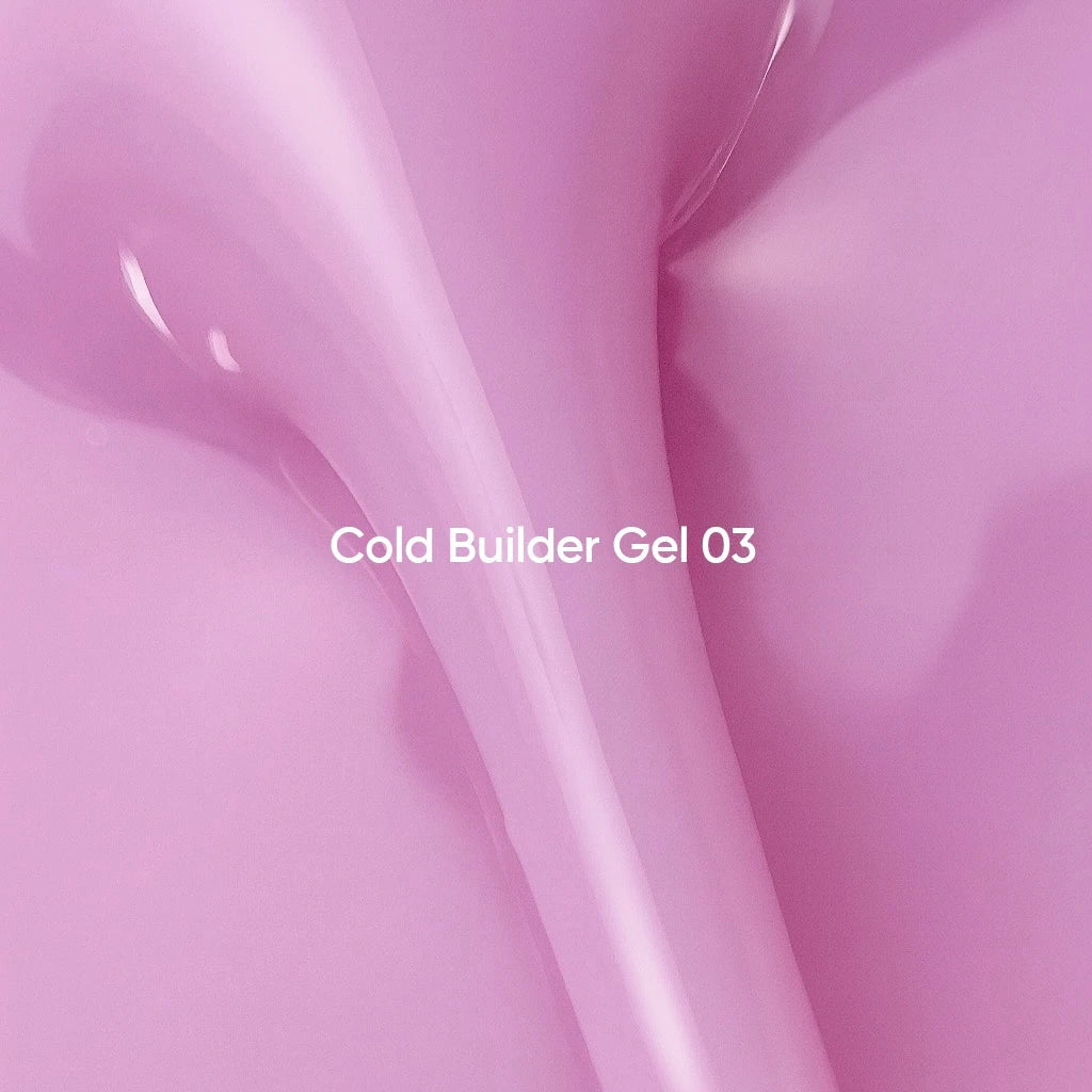 NAILSOFTHEDAY Cold Builder Gel 03 — gel constructor rosa para extensión de uñas, 15 ml.