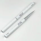 NAILSOFTHEDAY Professional Brush Liner — pincel profesional metálico con tapa, diseñado para trazos finos y detalles, liner de 8 mm.