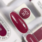 NAILSOFTHEDAY Color del Mes Octubre 2025 Toscano — tono burdeos, cobertura completa en una capa, 10 ml