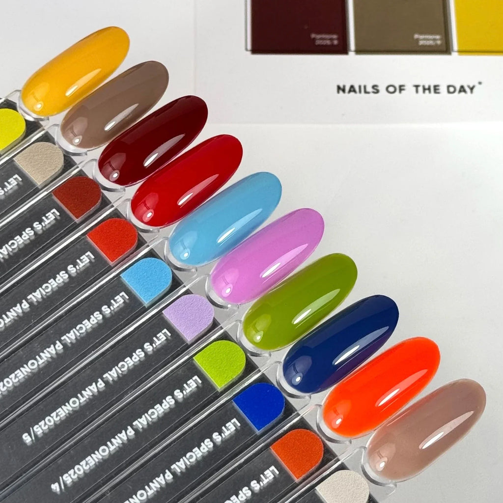 NAILSOFTHEDAY Let’s special Pantone2025/8 — esmalte semipermanente rojo vino profundo, que cubre en una capa, 10 ml.