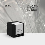 BIBLIOTEKA SCULPT JELLY GEL № 01 CLEAR – TRANSPARENTE, 20 ML