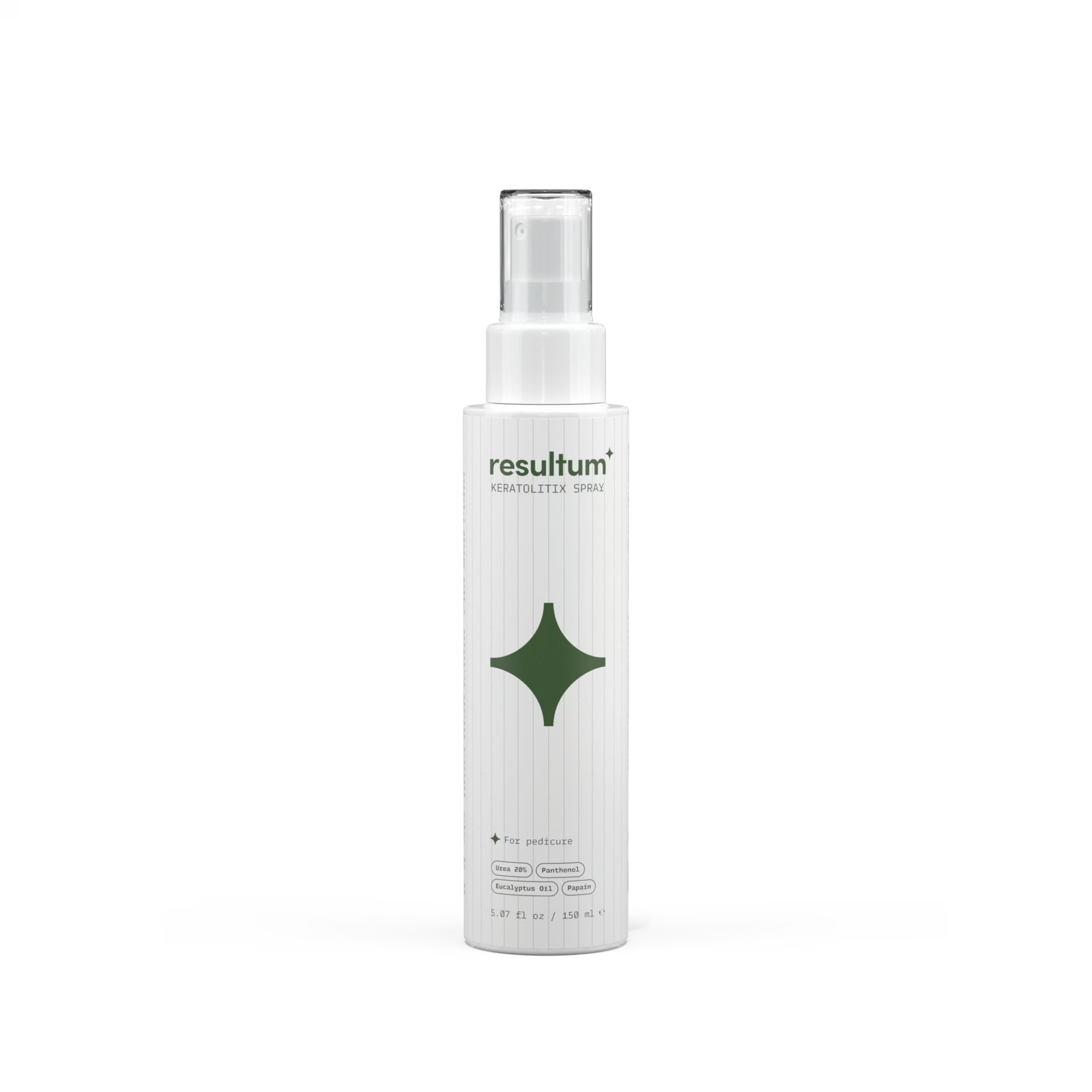 Resultum Keratolitix Spray – Queratolítico líquido en spray con Urea 20%, 150 ml