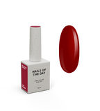NAILSOFTHEDAY Let's Special Lady - esmalte semipermanente de uñas  rojo intenso que cubre una capa, 10 ml