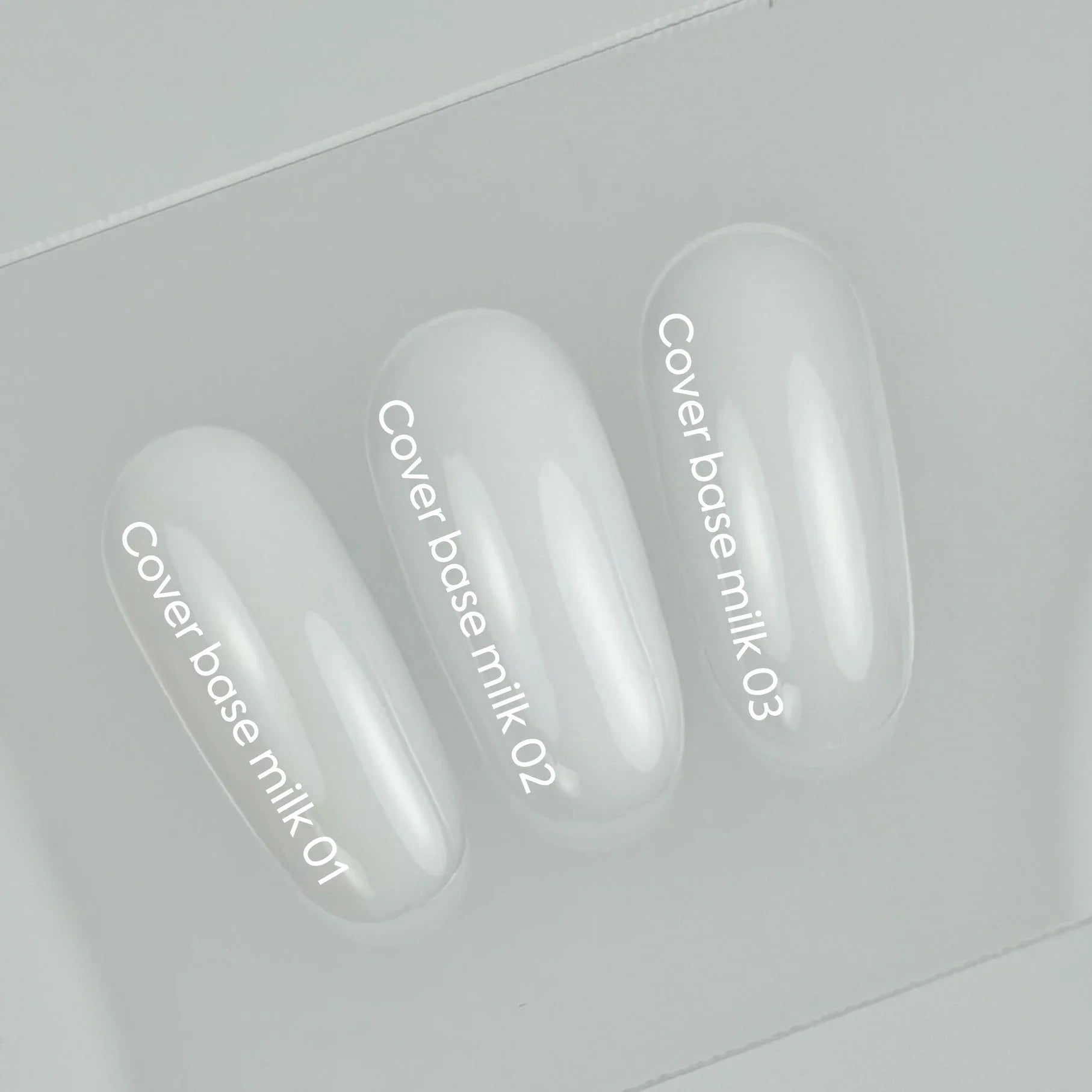 Nailsoftheday Cover base NEW Formula milk 02 - base camuflaje de color leche, 10 ml