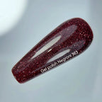 NAILSOFTHENIGHT Negroni gel polish — esmalte semipermanente reflectante  de color burdeos oscuro, 10 ml