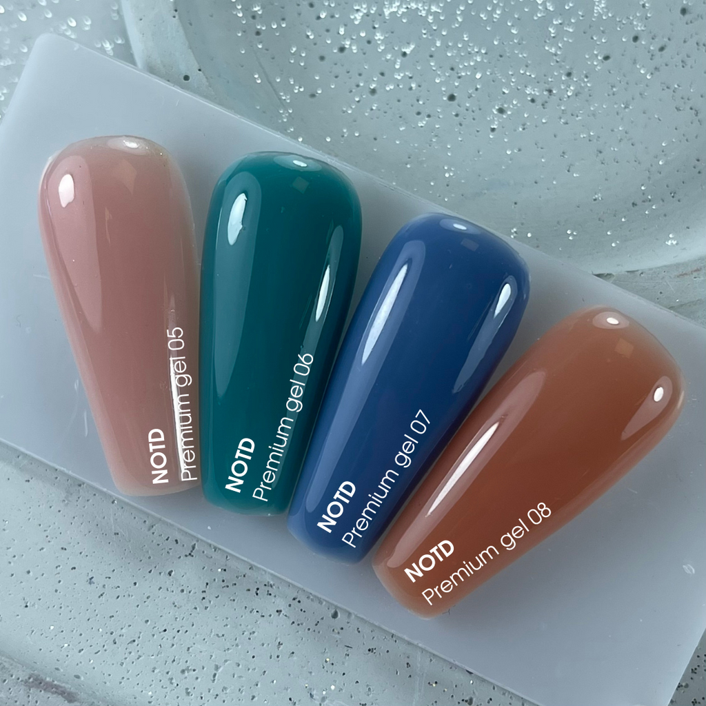 NAILSOFTHEDAY Premium gel 07 — gel de construcción (azul pálido), 30 ml