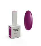 NAILSOFTHEDAY Gel Polish Beetroot [Buriak] 376 – esmalte color púrpura remolacha con cobertura en una sola capa, 10 ml
