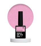 NAILSOFTHEDAY Bottle gel shimmer 05 – gel violeta ultrafuerte con brillo plateado, 10 ml