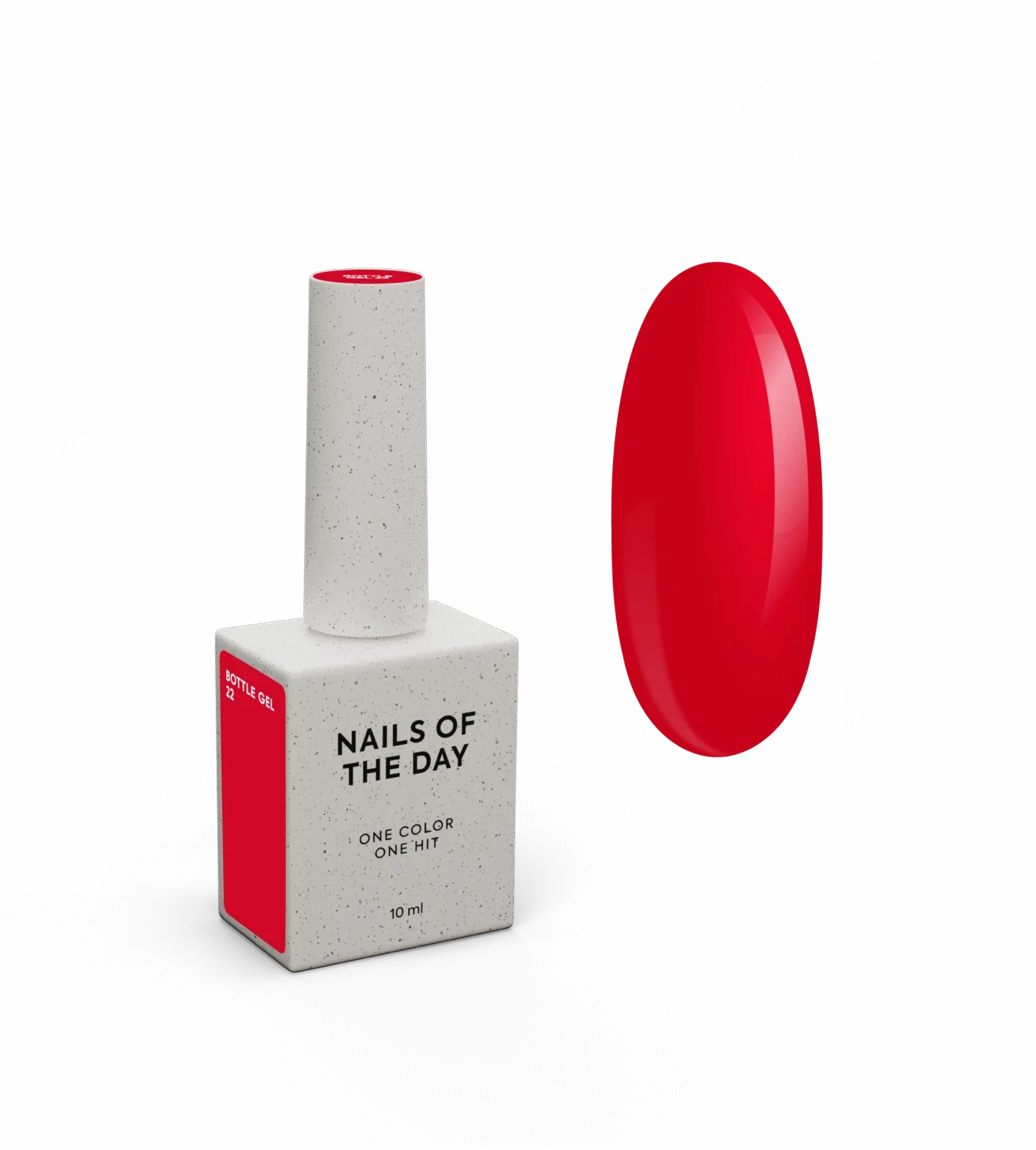 NAILSOFTHEDAY Bottle Gel 22 – Gel Extra Fuerte Frambuesa Oscuro, 10 ml