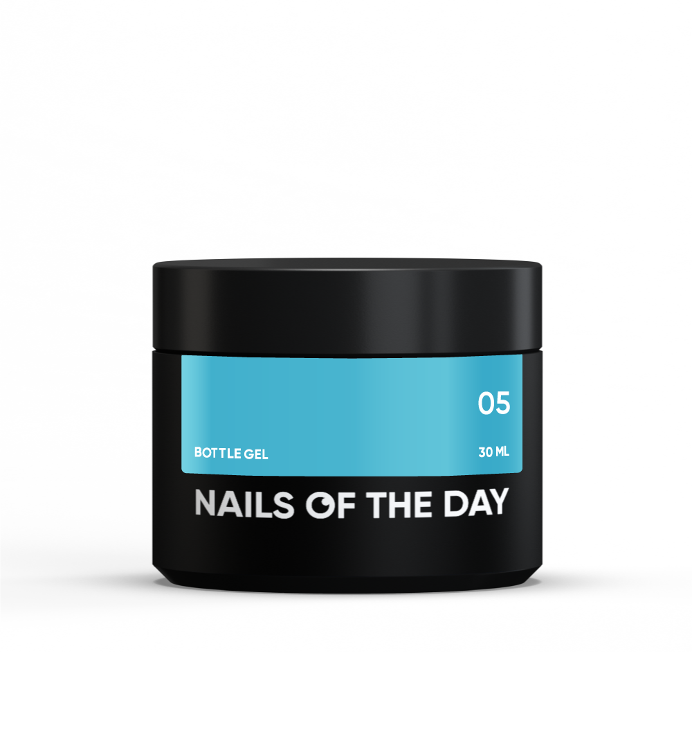 NAILSOFTHEDAY Bottle gel 05 – gel súper fuerte (azul cielo), 10 ml