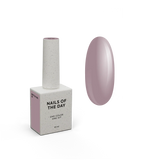 NAILSOFTHEDAY Bottle Gel 35 – gel ultraresistente lila empolvado para el refuerzo de uñas, 10 ml