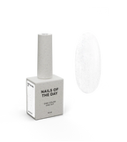 NAILSOFTHEDAY Bottle Gel 37 – gel ultraresistente lechoso con efecto reflectante para el refuerzo de uñas, 10 ml