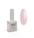 NAILSOFTHEDAY Bottle Gel 46 Shimmer — gel ultrarresistente rosa lechoso con shimmer plateado para reforzar las uñas, 10 ml