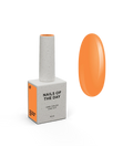 NAILSOFTHEDAY Gel Polish Brighten 099 — esmalte semipermanente naranja pastel, cubre en una capa, 10 ml
