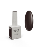 NAILSOFTHEDAY Let’s Special Brownie — esmalte semipermanente marrón frío para uñas, que cubre en una sola capa, 10 ml.