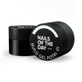NAILSOFTHEDAY Build gel Potal 01 — gel de construcción lechoso con particulas brillantes para uñas, 15 ml