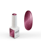 NAILSOFTHEDAY Gel Polish Cat Eye 11 — esmalte efecto ojo de gato en tono frambuesa oscuro, cobertura completa en una sola capa. 6 ml.