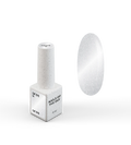 NAILSOFTHEDAY Gel Polish Cat Eye 14 – esmalte ojo de gato plateado sobre base transparente, 6 ml