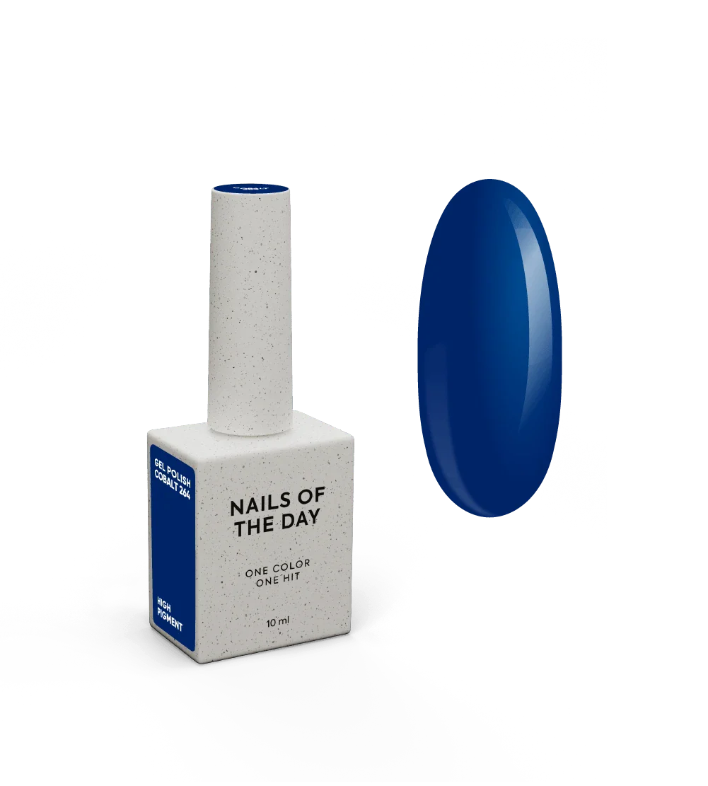 NAILSOFTHEDAY Let’s Special Cobalt — esmalte semipermanentel azul intenso para uñas, que cubre en una sola capa, 10 ml.