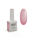 NAILSOFTHEDAY Cover Base 46 Light Pigment – base para uñas rosa empolvado semitransparente con pigmentación ligera, 10 ml