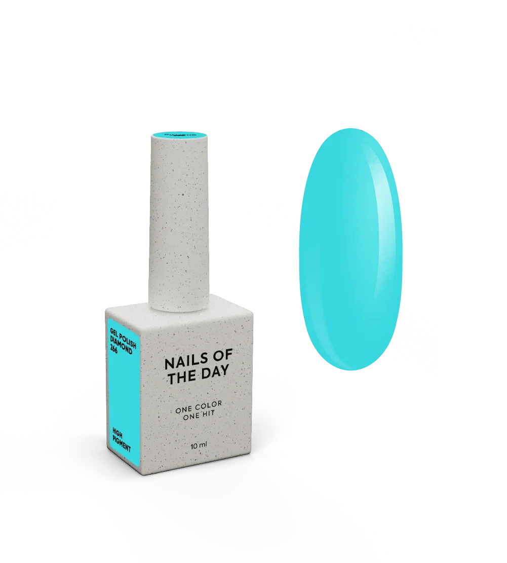 NAILSOFTHEDAY Let’s special Diamond —  esmalte semipermanente azul celeste, 10 ml