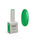 NAILSOFTHEDAY Gel Polish Energy 250 — esmalte semipermanente verde intenso con cobertura en una sola capa, 10 ml