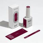 NAILSOFTHEDAY Color del Mes Octubre 2025 Toscano — tono burdeos, cobertura completa en una capa, 10 ml