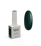 NAILSOFTHEDAY Gel Polish Forest — esmalte semipermanente verde oscuro, cobertura en una sola capa, 10 ml