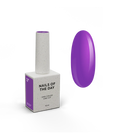 NAILSOFTHEDAY Gel Polish Plum-198 — esmalte semipermanente color ciruela violeta con cobertura total en una sola capa, 10 ml