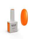 NAILSOFTHEDAY Gel Polish Mango-223 — esmalte semipermanente naranja neón con cobertura total en una sola capa, 10 ml