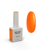 NAILSOFTHEDAY Gel Polish Mango-223 — esmalte semipermanente naranja neón con cobertura total en una sola capa, 10 ml