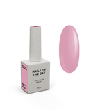 NAILSOFTHEDAY Gel Polish Antique 204 — esmalte semipermanente rosa empolvado con shimmer y cobertura en una sola capa, 10 ml